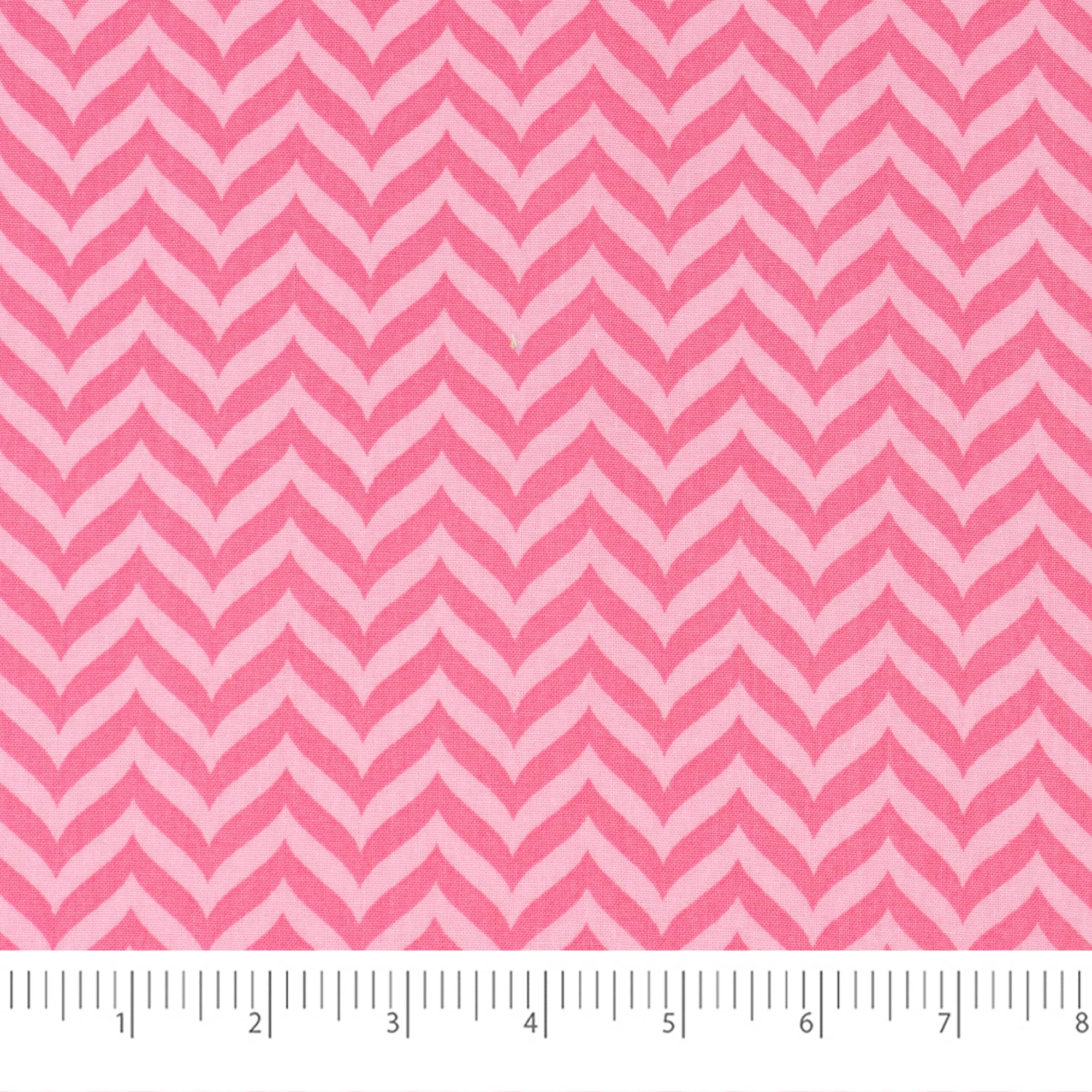 SINGER Pink Green Spring Premium Square Cotton Fabric Bundle